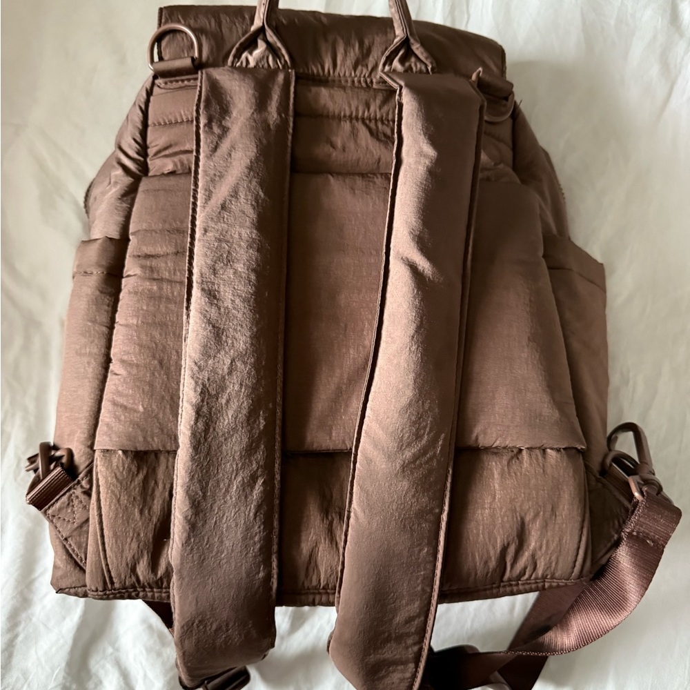 Convertible Mini Diaper Backpack in Hazelnut - Picture 3 of 4